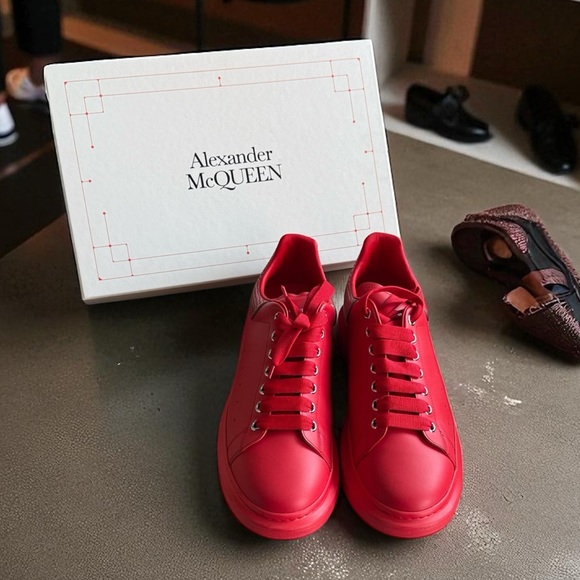 Alexander McQueen Bold Red Sneakers
